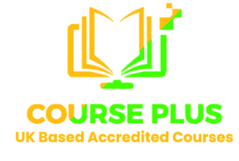 Course Plus logo featuring a modern design with sleek typography and vibrant colors, representing a professional e-learning platform.