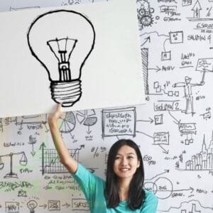 A creative thinking guide to generate innovative ideas and find inspiration.