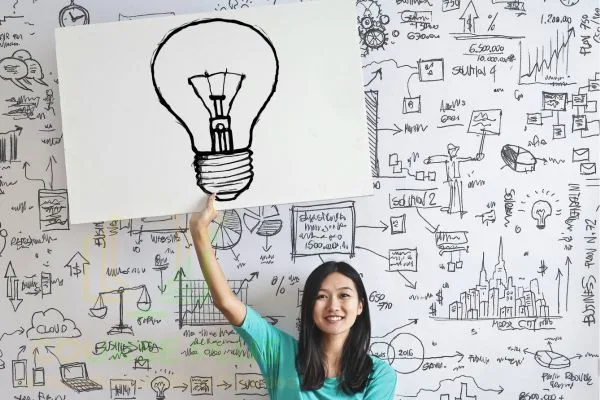 A creative thinking guide to generate innovative ideas and find inspiration.