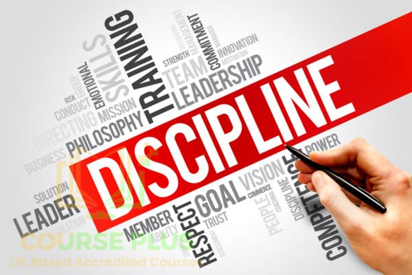 Powerful Discipline: The Ultimate Guide course cover featuring strategies for mastering self-discipline and achieving personal success.