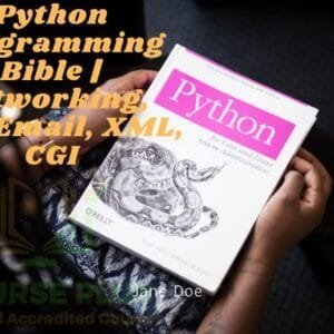 Master Python programming for networking, GUI, and XML in one course.