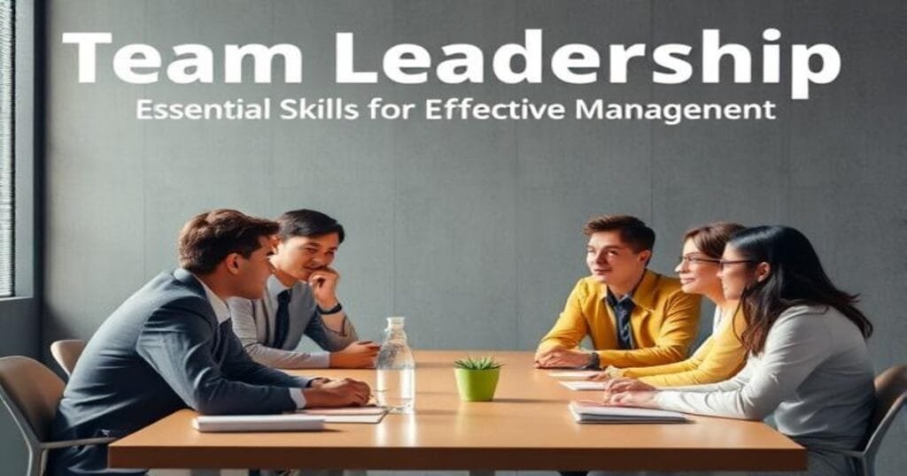 Team Leadership: Essential Skills for Effective Management