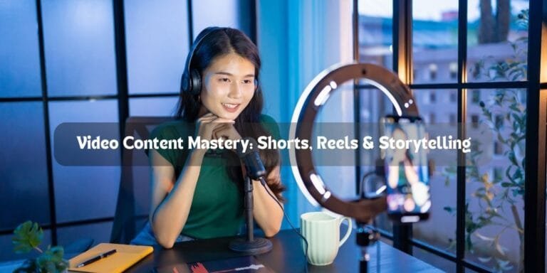 Video Content Mastery: Shorts, Reels & Storytelling